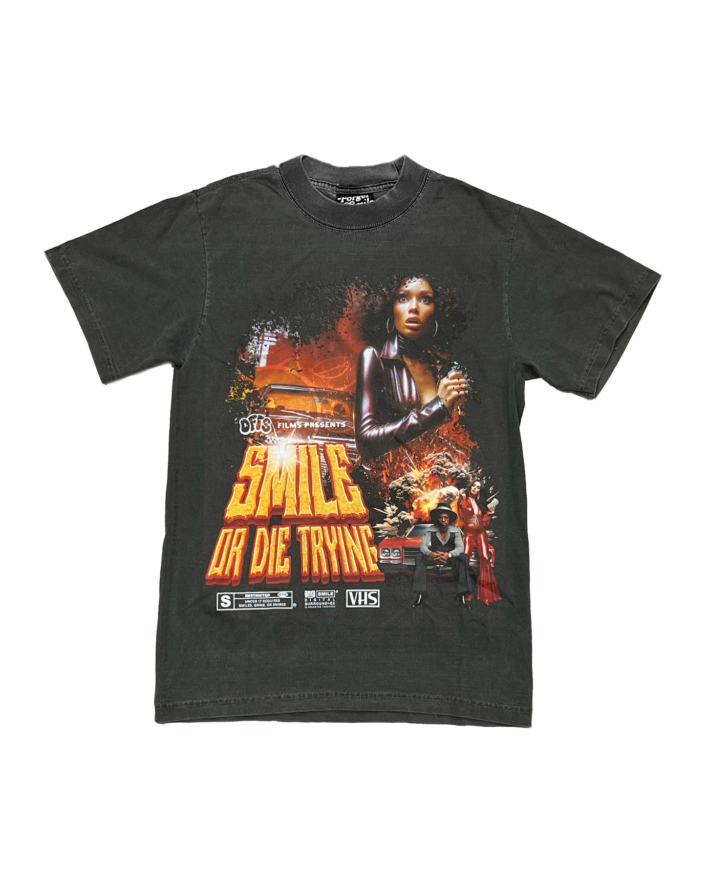 DFTS "SMILE OR DIE TRYING" Tee